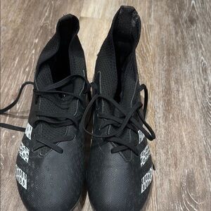 Adidas Black Soccer Cleats